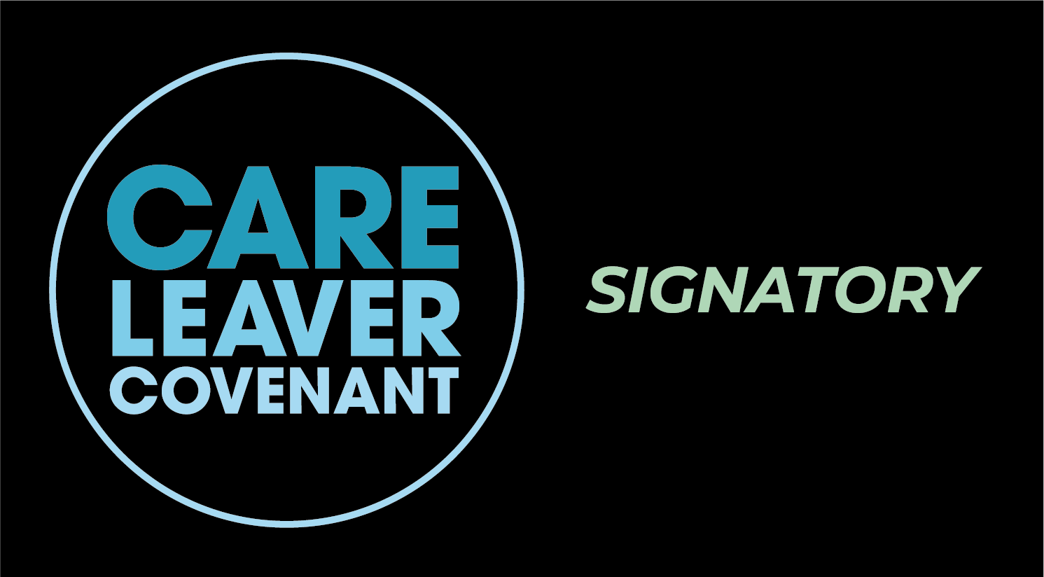Care Leaver Covenant signatory badge